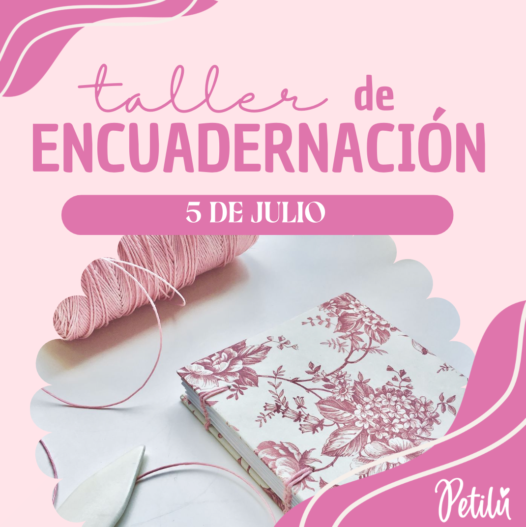 Taller presencial | Encuadernación artesanal