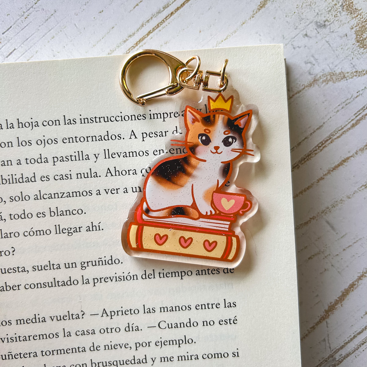 Llavero | Gatito naranja