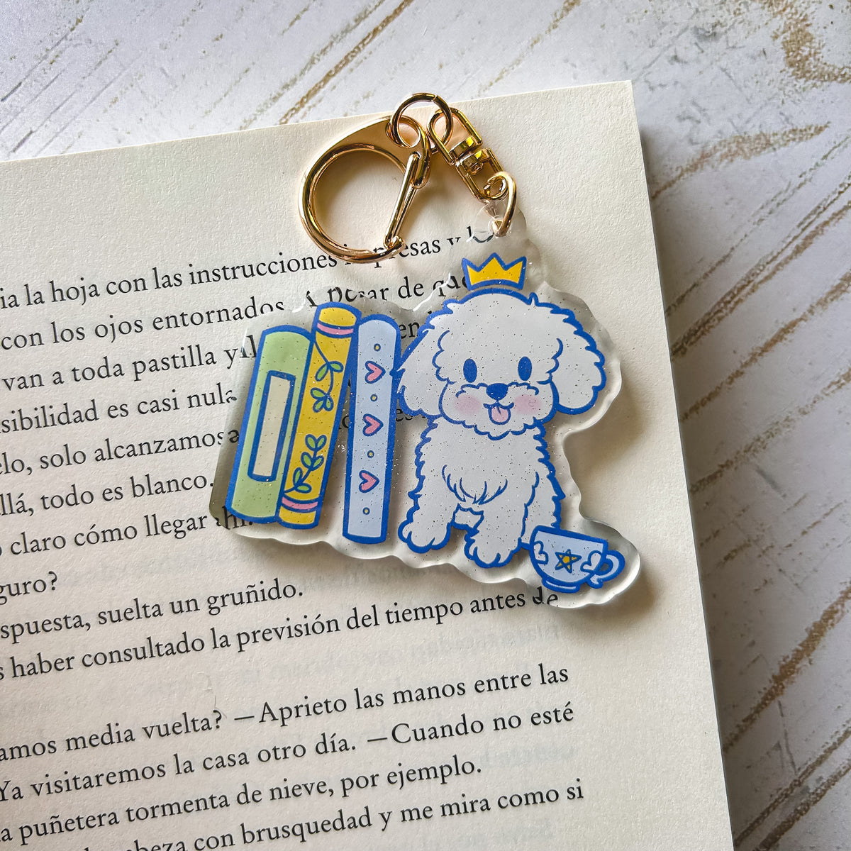 Llavero | Poodle lector