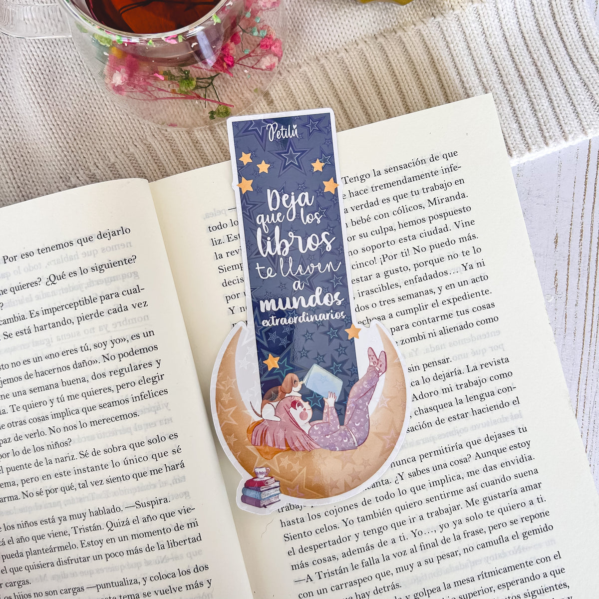 Marcapáginas | Petilú lectora
