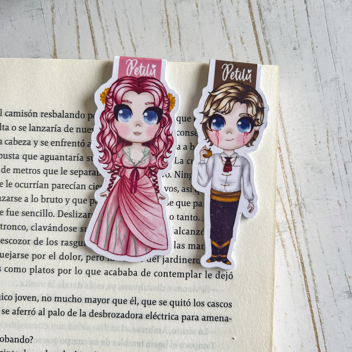 Marcapáginas magnético | Érase una vez un corazón roto