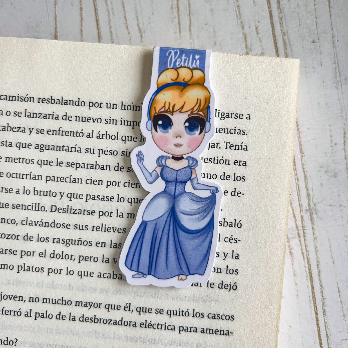 Marcapáginas magnético | Cenicienta
