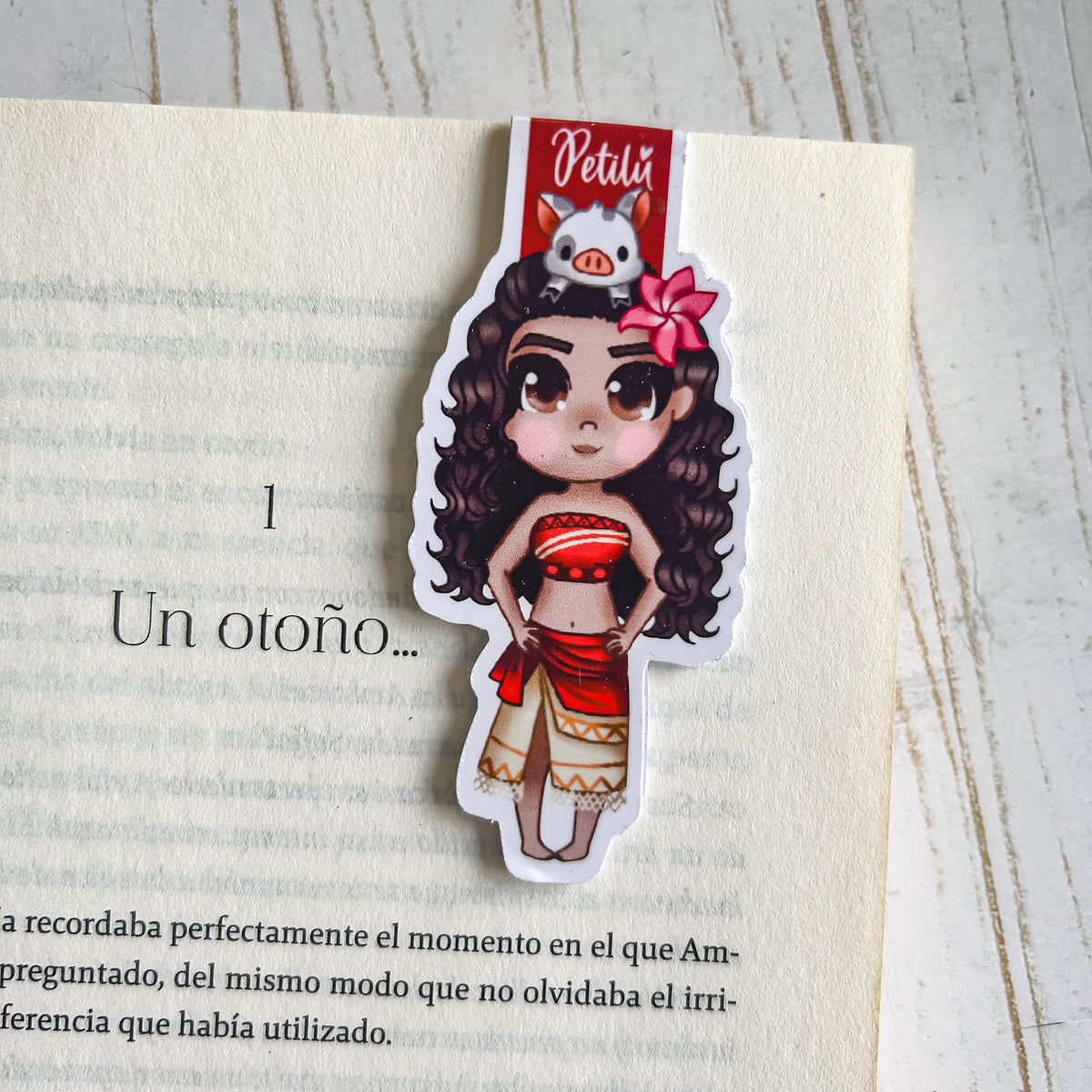 Marcapáginas magnético | Moana