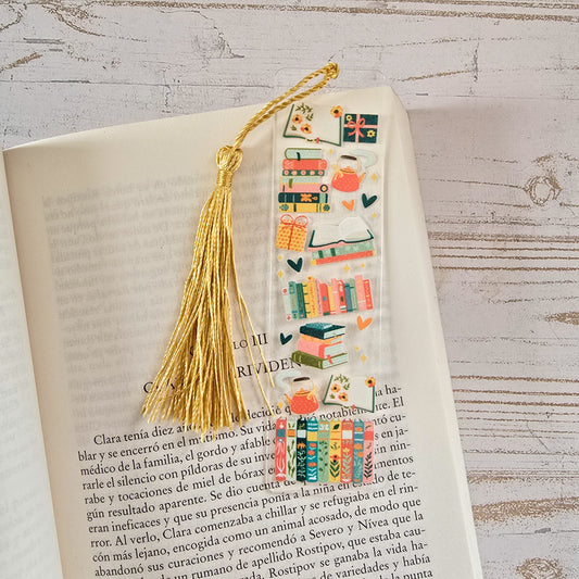 Marcapáginas acrílico | Cozy Library