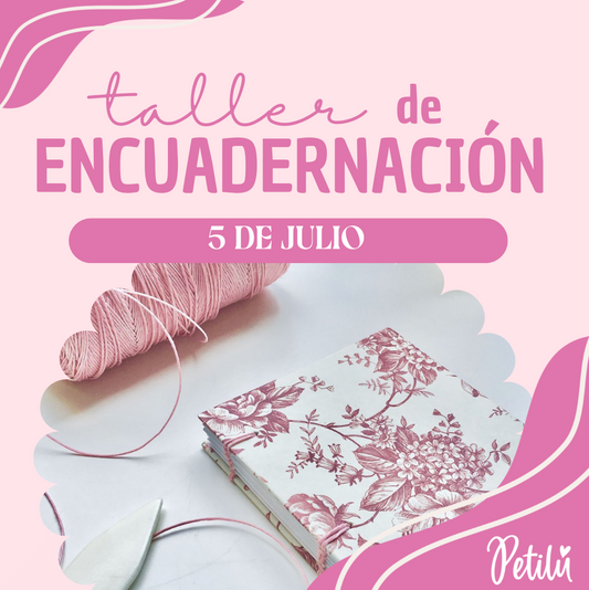 Taller presencial | Encuadernación artesanal