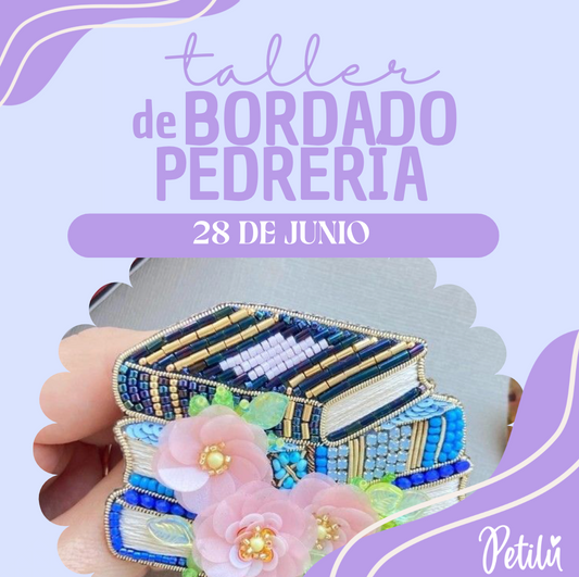 Taller presencial | Bordado en pedrería