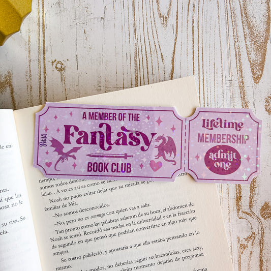 Marcapáginas | Fantasy Ticket