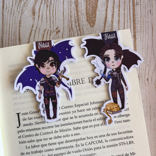Marcapáginas magnético | Violet y Xaden