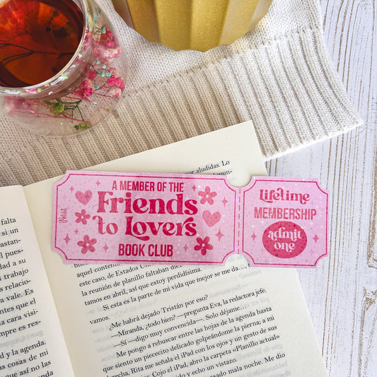 Marcapáginas | Friends To Lovers Ticket