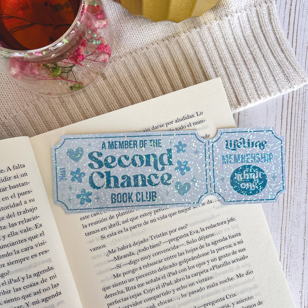 Marcapáginas | Second Chance Ticket