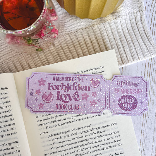 Marcapáginas | Forbidden Love Ticket