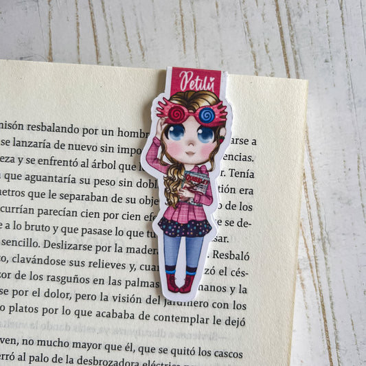 Marcapáginas magnético | Harry Potter | Luna Lovegood