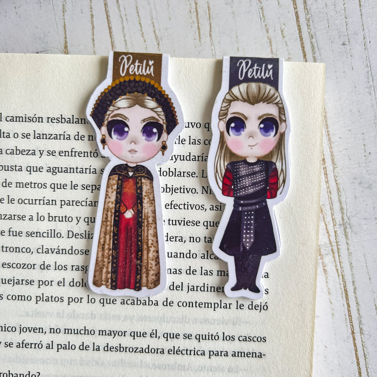 Marcapáginas magnético | La casa del dragón | Rhaenyra y Daemon