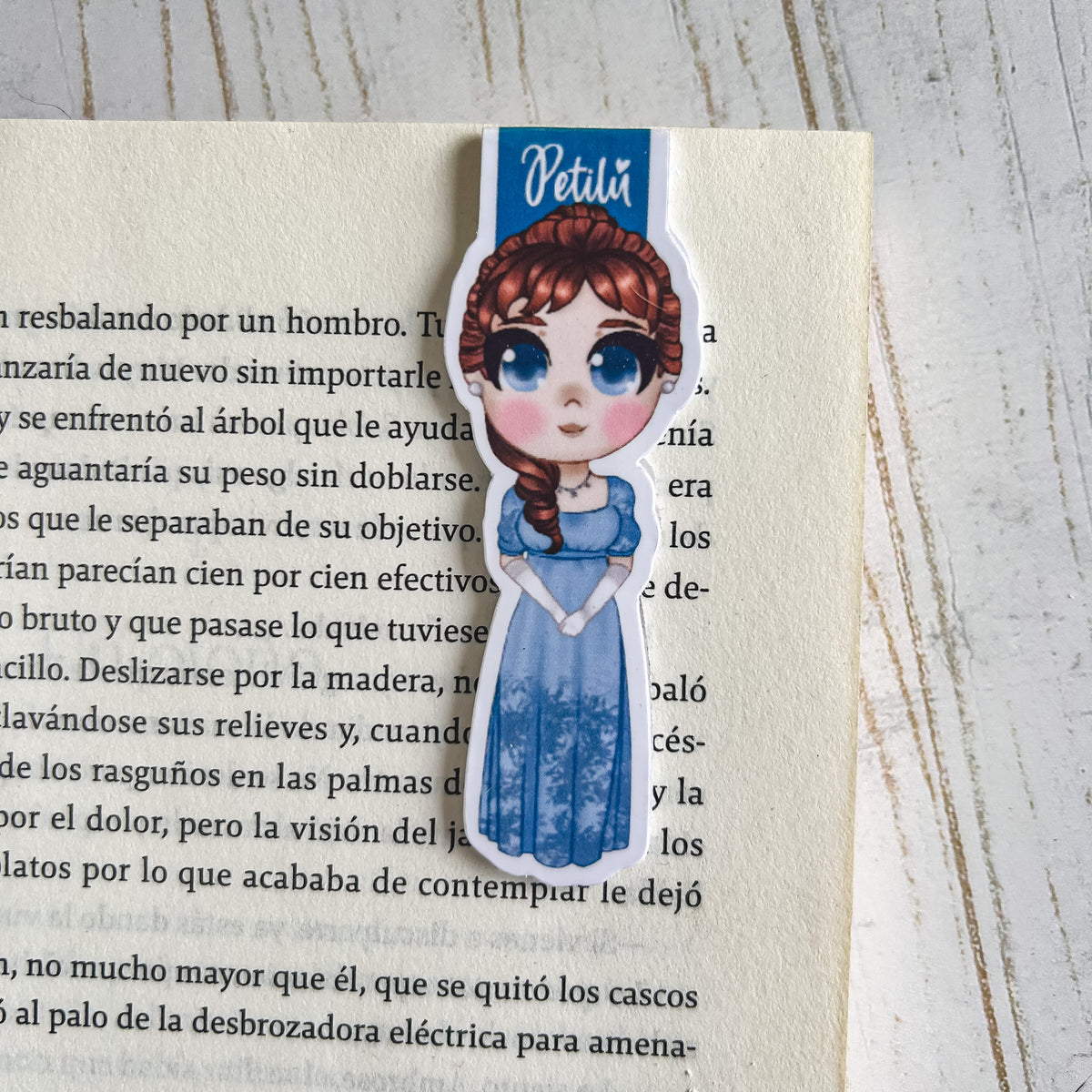 Marcapáginas magnético | Bridgerton | Daphne