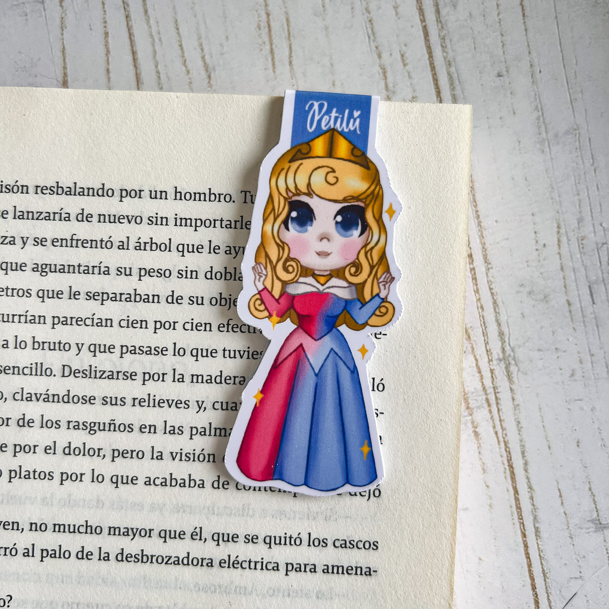 Marcapáginas magnético | Bella Durmiente