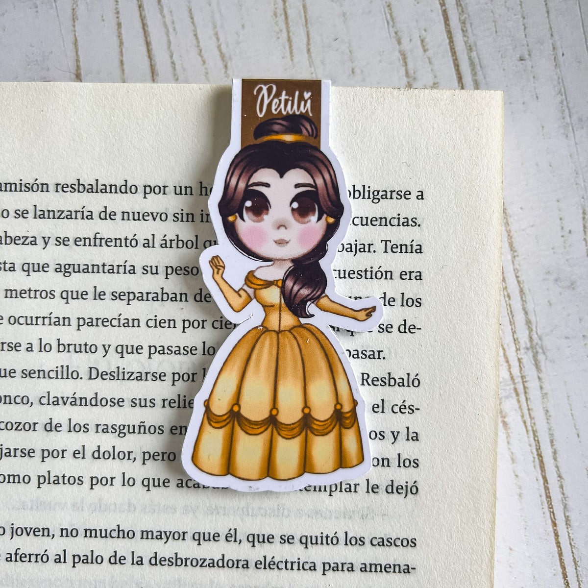 Marcapáginas magnético | Bella