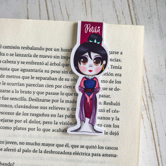 Marcapáginas magnético | Mulan