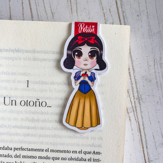 Marcapáginas magnético | Blancanieves