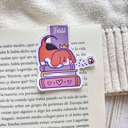 Marcapáginas magnético | Beagle lector