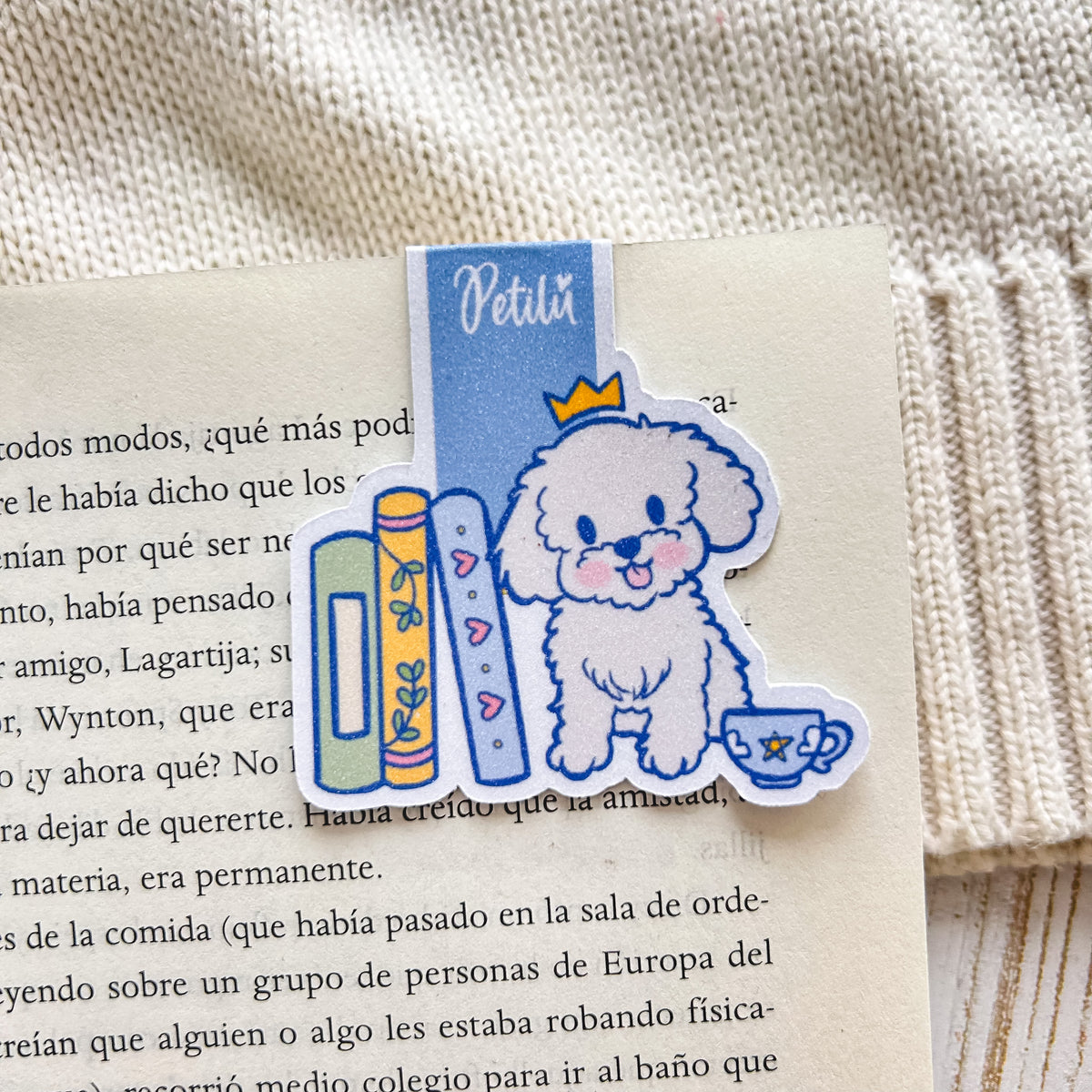 Marcapáginas magnético | Poodle