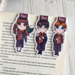 Marcapáginas magnético | Harry Potter | Harry, Ron y Hermione
