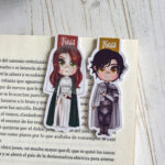 Marcapáginas magnético | Sangre y Cenizas | Poppy y Hawke