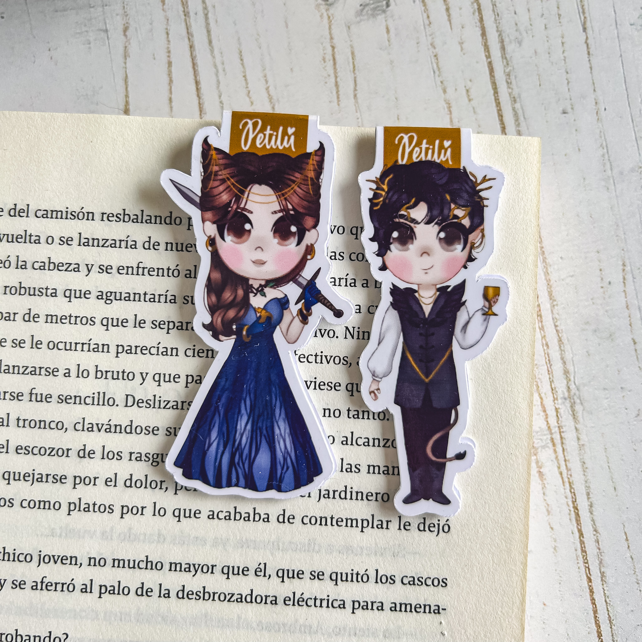 IMG_7607_jpg 2 Marcapáginas magnético | Principe Cruel | Jude y Cardan - Imagen 1