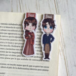 Marcapáginas magnético | Orgullo y prejuicio | Darcy y Elizabeth