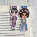 Marcapáginas magnético | Bridgerton | Charlotte y George