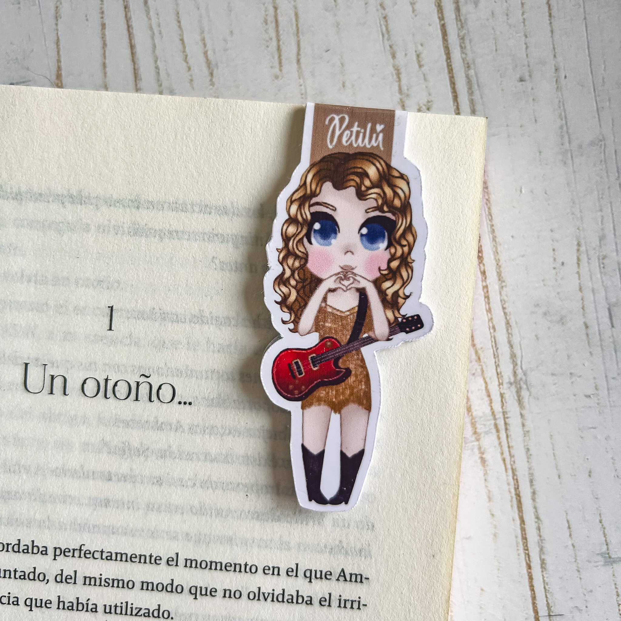 IMG_7635_jpg 2 Marcapáginas magnético | Taylor Swift | Fearless - Imagen 1
