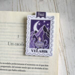 Marcapáginas magnético | Estampilla - Velaris