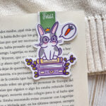 Marcapáginas magnético | Conejito gris