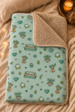 Manta Felpa 200 x 150 | Book & Coffee - Imagen 2